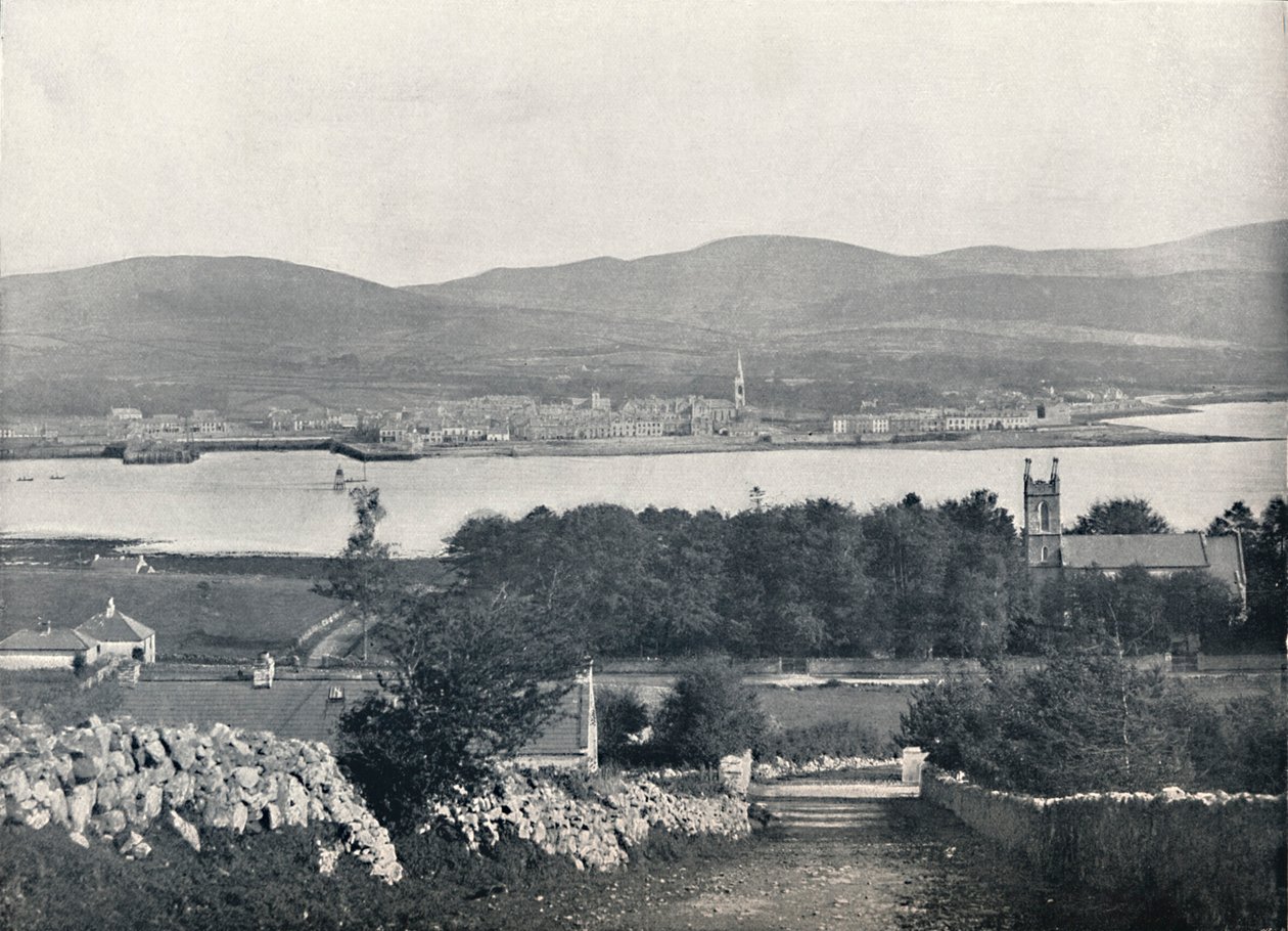 Warrenpoint - Z Omeath, na opačné straně Carlingford Lough, 1895 od Unbekannt