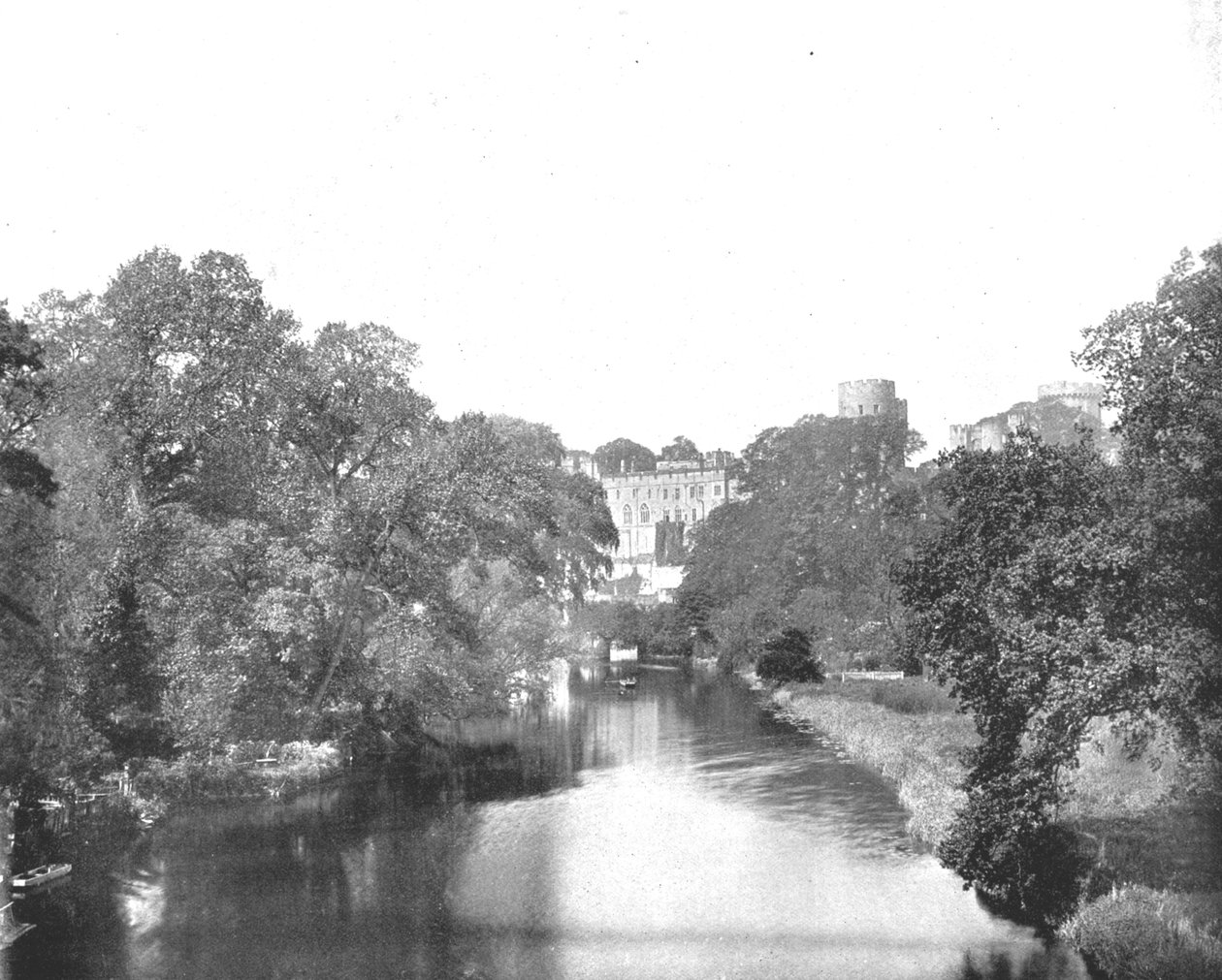 Hrad Warwick, Warwickshire, 1894. od Unbekannt