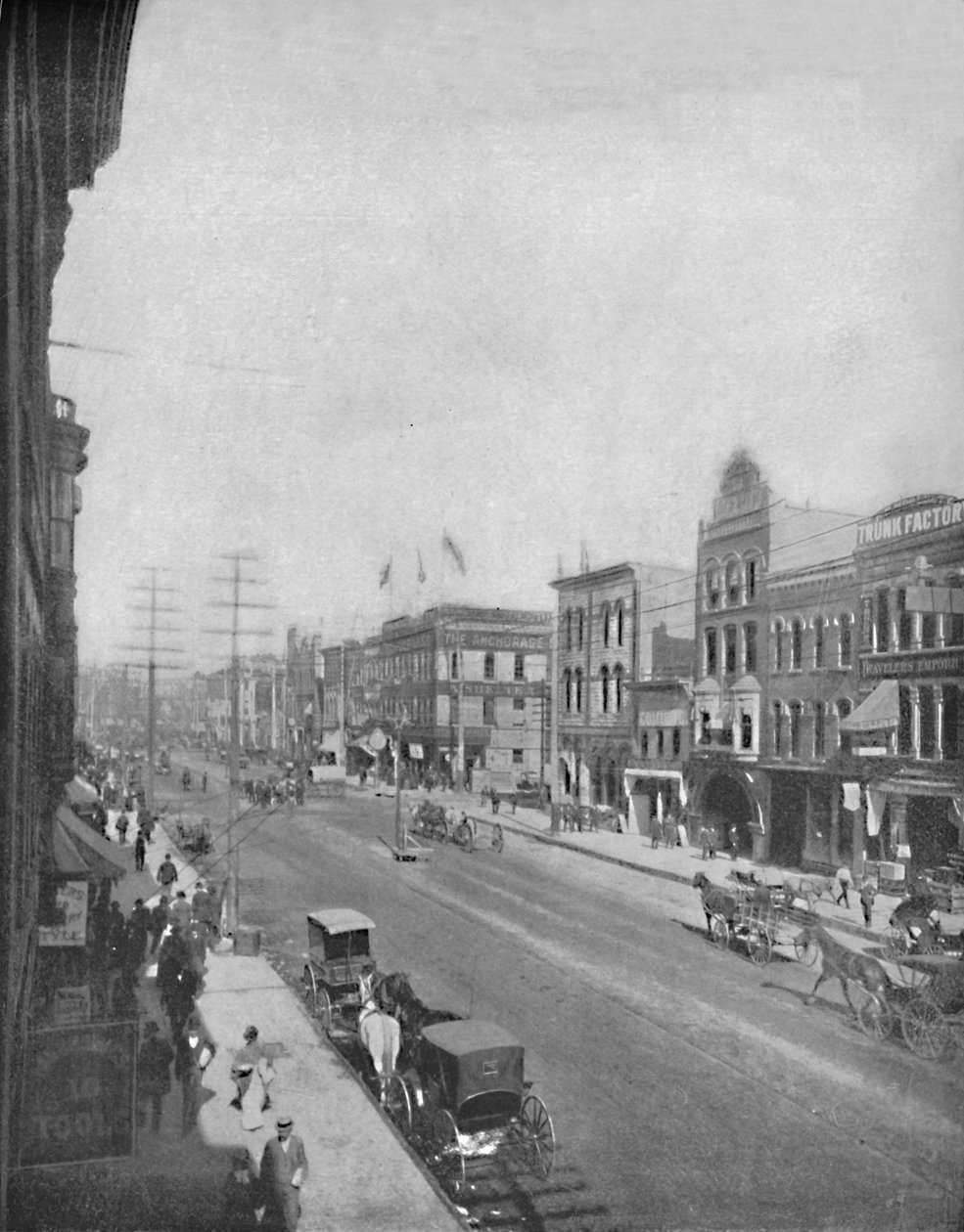 Washington Avenue, Minneapolis, Minnesota, c1897. od Unbekannt