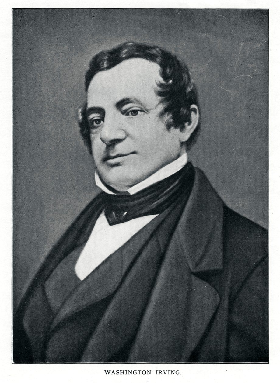 Washington Irving, americký autor, 20. století od Unbekannt