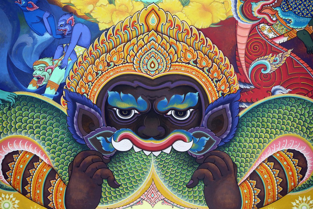Thajský buddhistický chrám Wat Ananda Metyarama, 20160818, Singapur, Singapur od Unbekannt