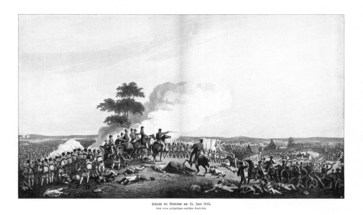 Kampaň u Waterloo, 15. června 1815, 1900 od Unbekannt