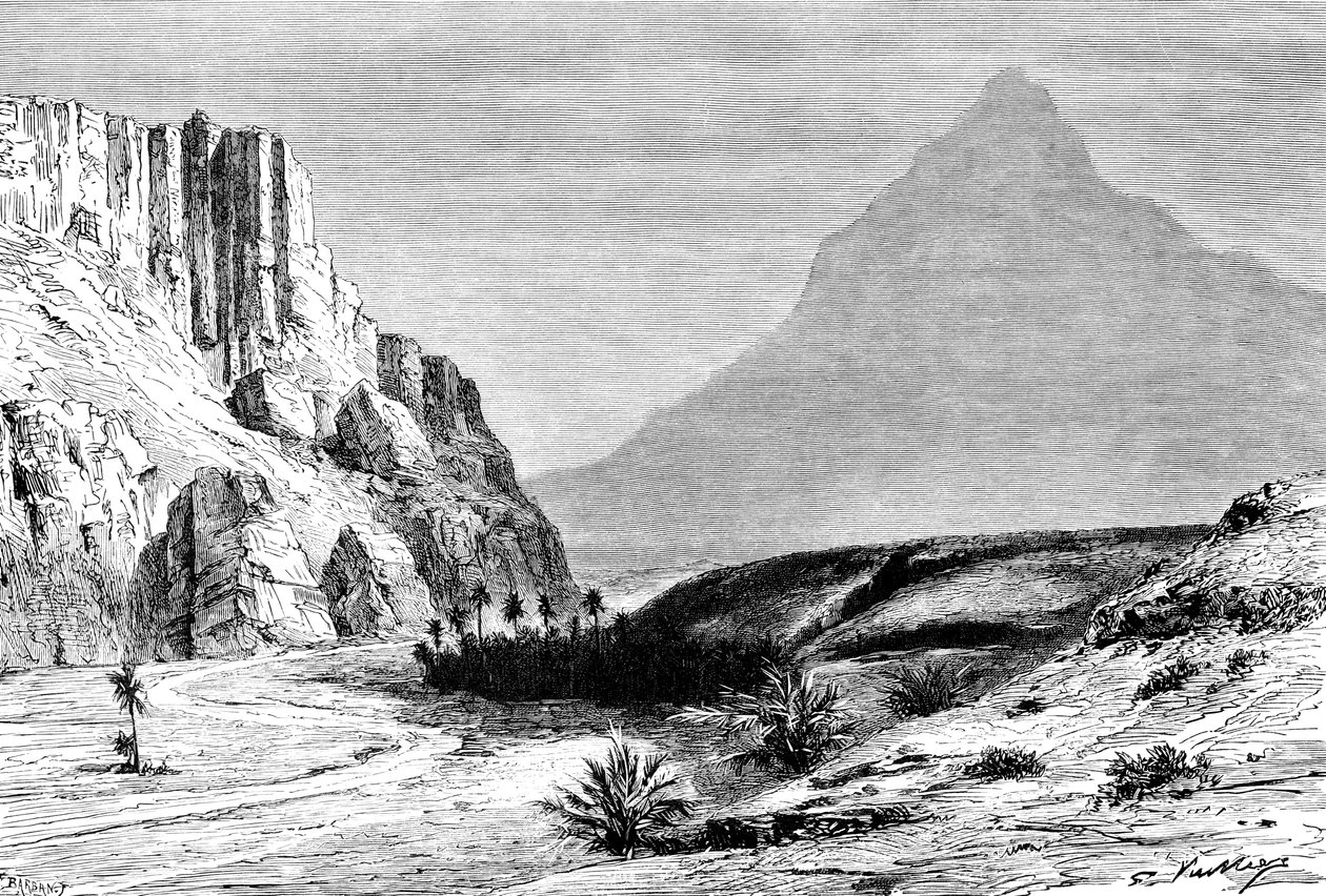 Web El-Halluf, poblíž Figuig, Maroko, 1895 od Unbekannt