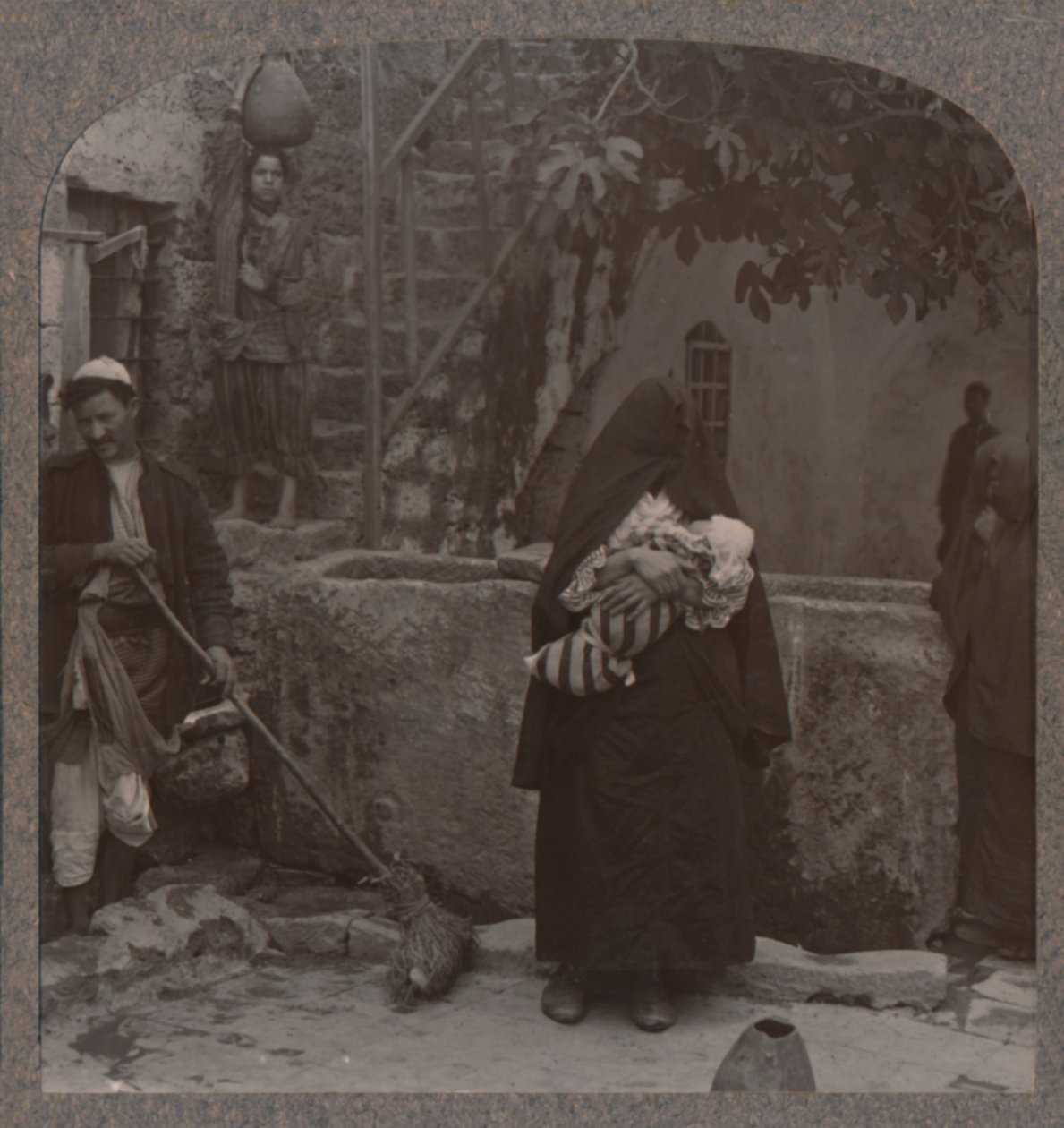 Dobře od Peters huse, Jaffa, c1900 od Unbekannt