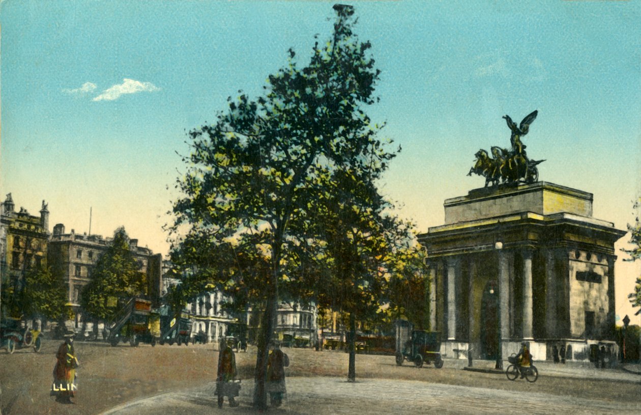 Wellington Arch, Vstup do Green Park, Londýn, c1915. od Unbekannt