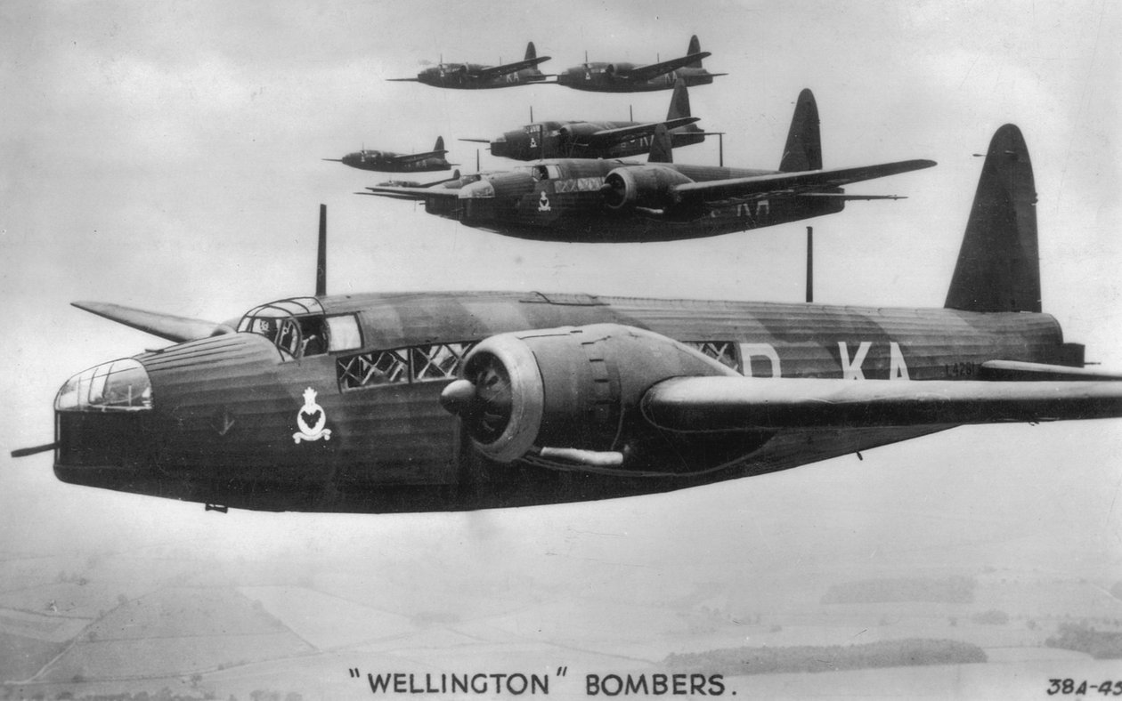 Wellingtonské bombardéry, c1940 od Unbekannt