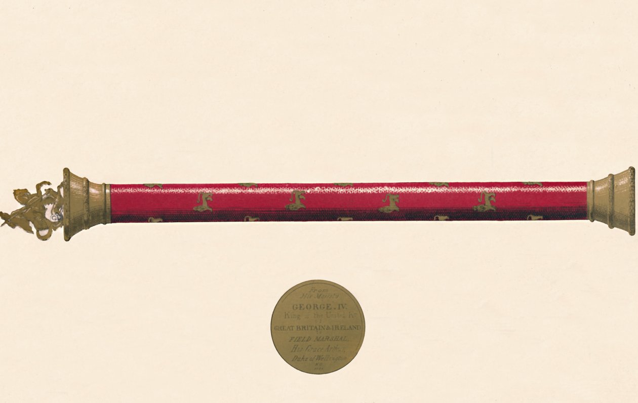 Wellingtonský polní maršálský obušek, c19. století od Unbekannt