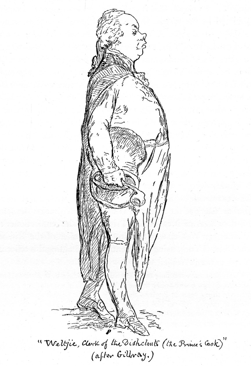 Weltje, Clerk of the Dishclouts the Princes Cook, konec 18. století, 1939 od Unbekannt