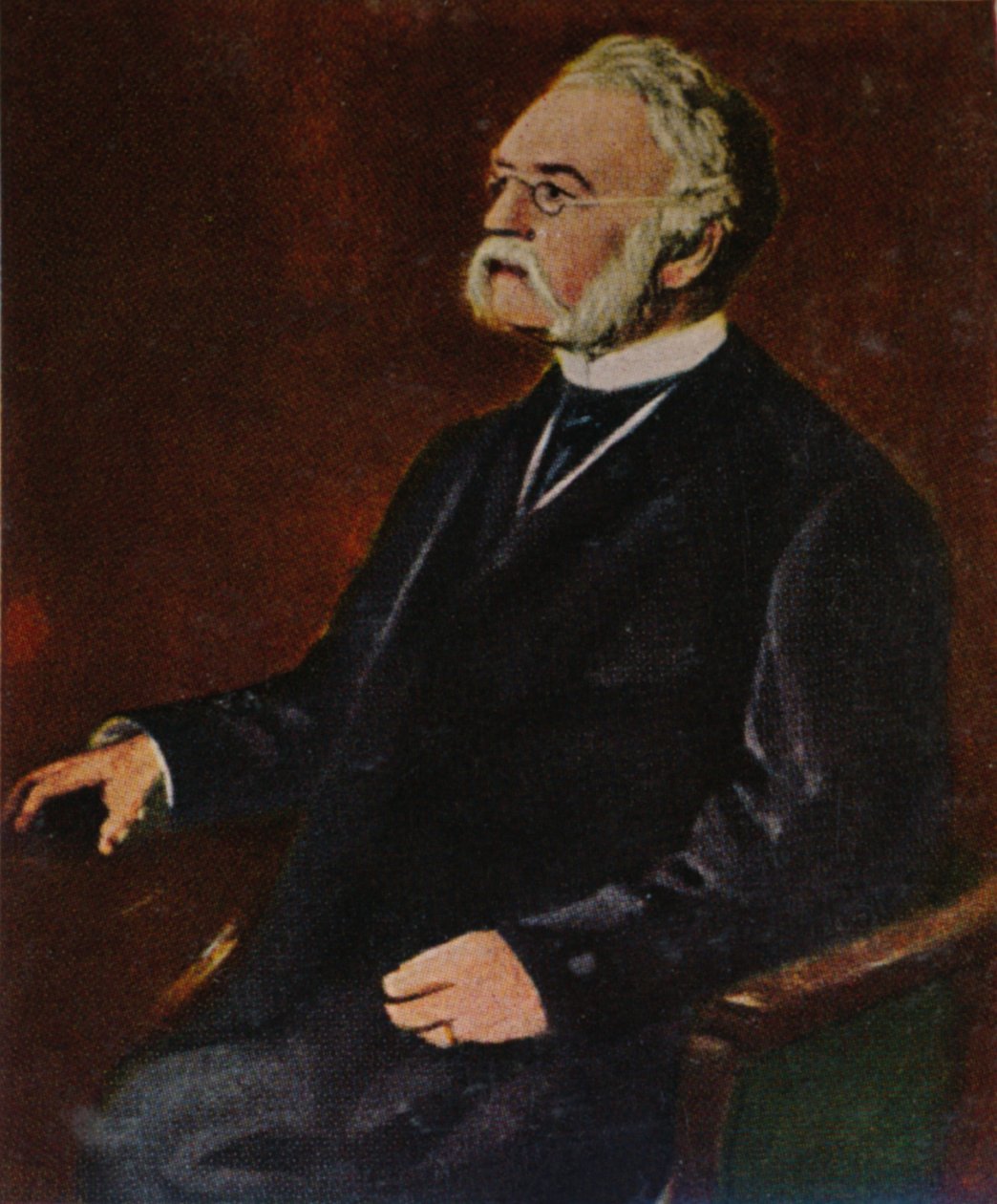 Werner von Siemens 1816-1892. Obraz Lenbach, 1934. od Unbekannt