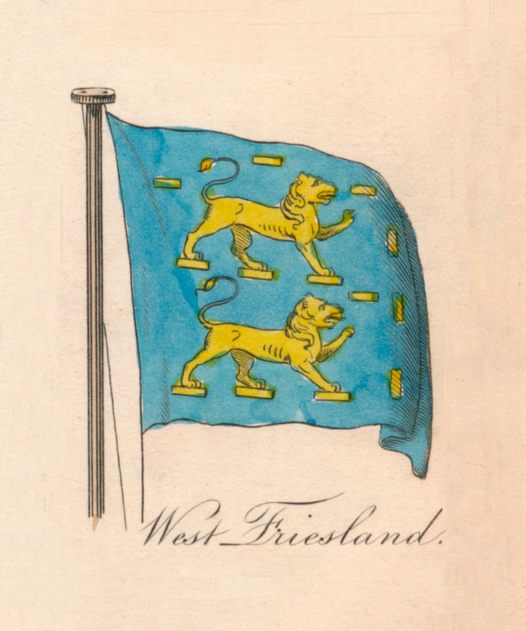 Západní Frísko, 1838 od Unbekannt