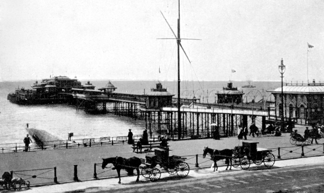 West Pier, Brighton, Sussex, počátek 20. století od Unbekannt