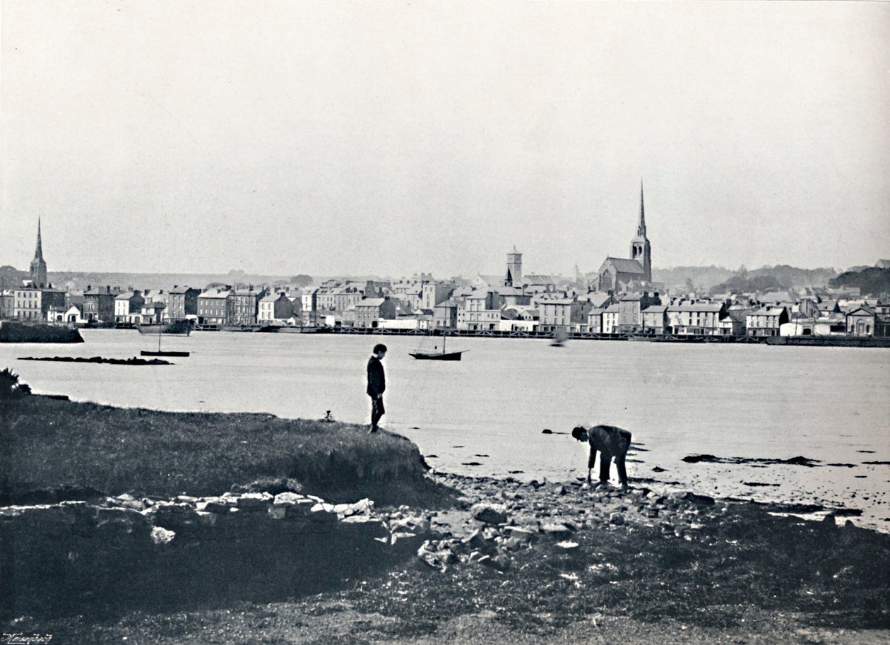 Wexford - Z opačného břehu, 1895 od Unbekannt