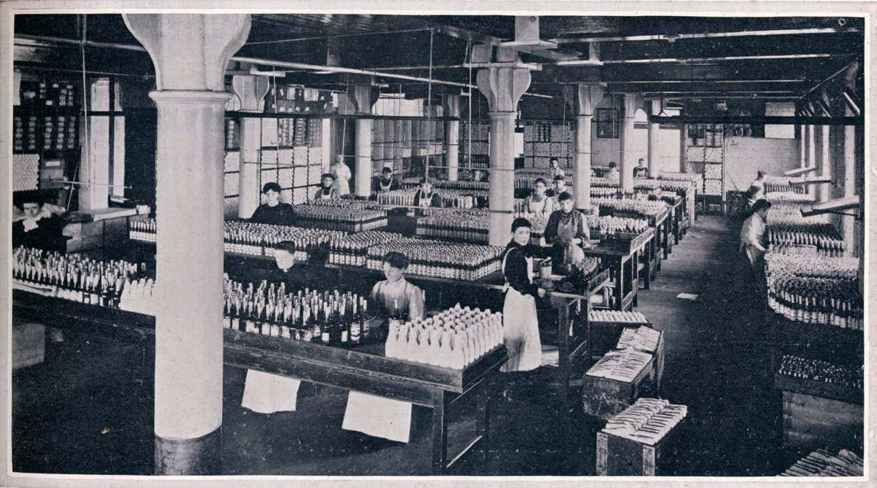 Místo, kde se vyrábí slavný Yorkshire Relish, 1906 od Unbekannt