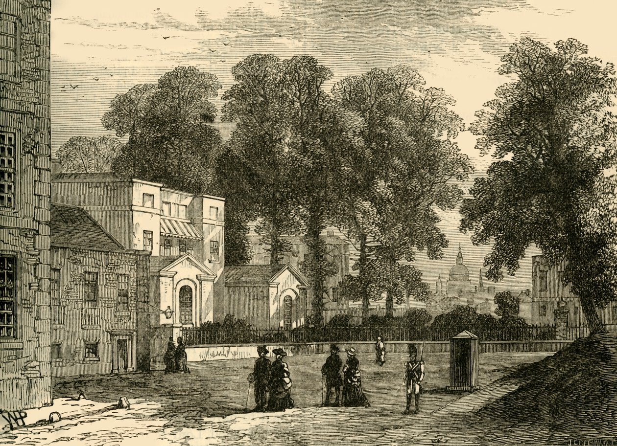 Whitehall Yard, 1881. od Unbekannt