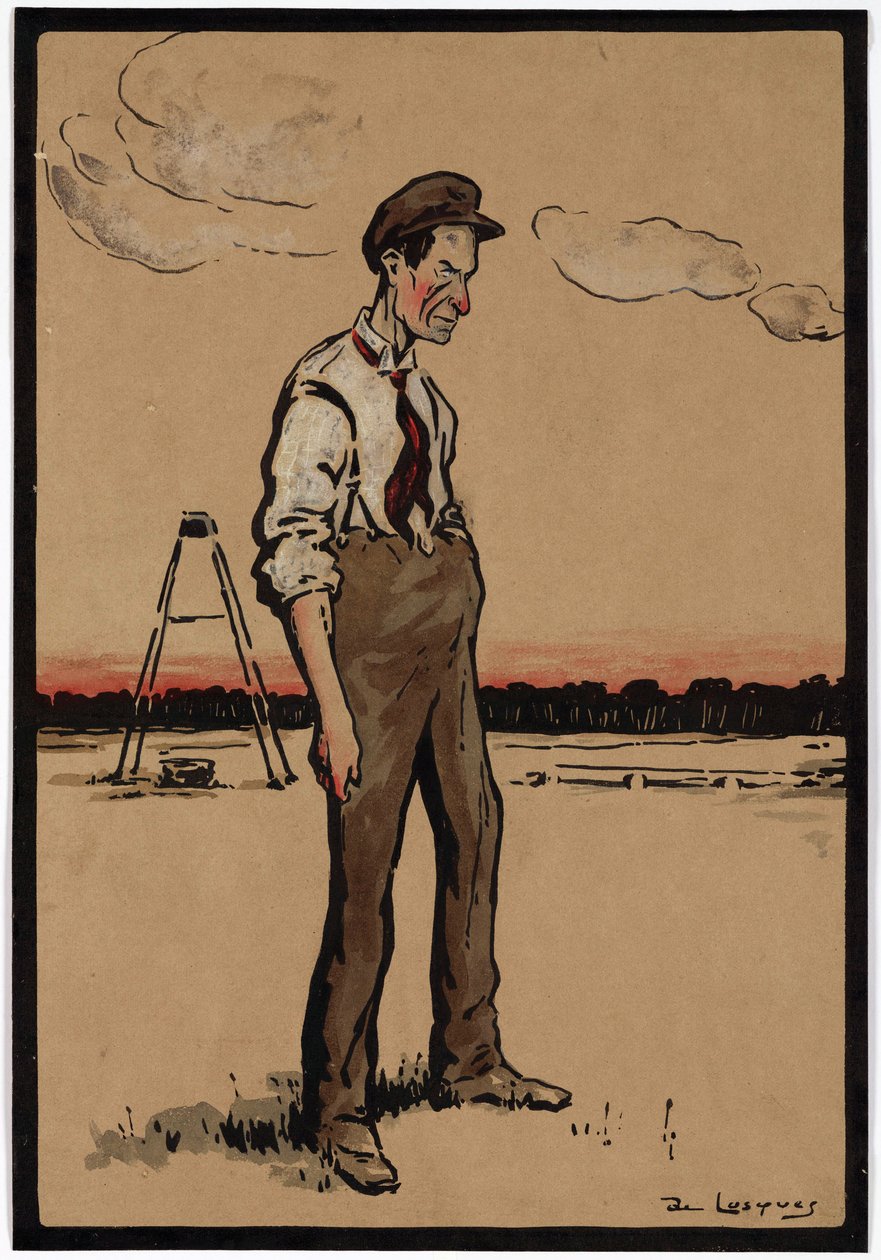 Wilbur Wright, americký letec, c 1910 od Unbekannt