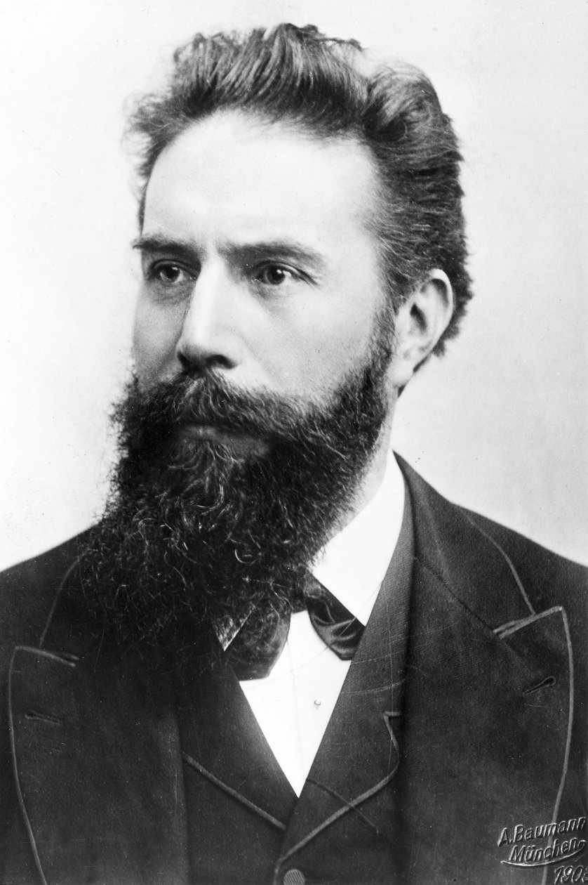 Wilhelm Conrad Roentgen, německý fyzik, kolem roku 1900 od Unbekannt