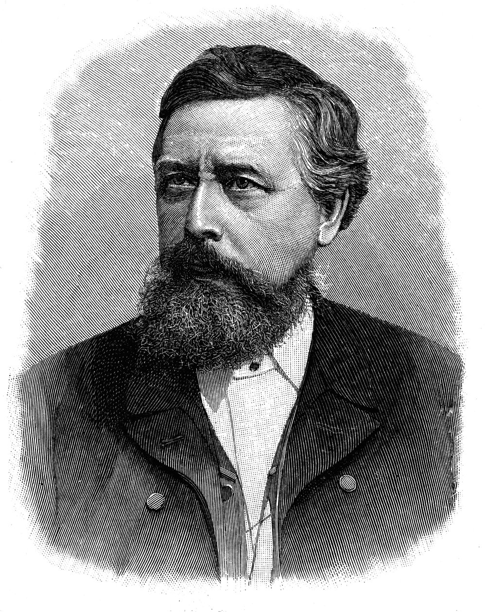 Wilhelm Liebknecht, německý sociální demokrat 19. století od Unbekannt