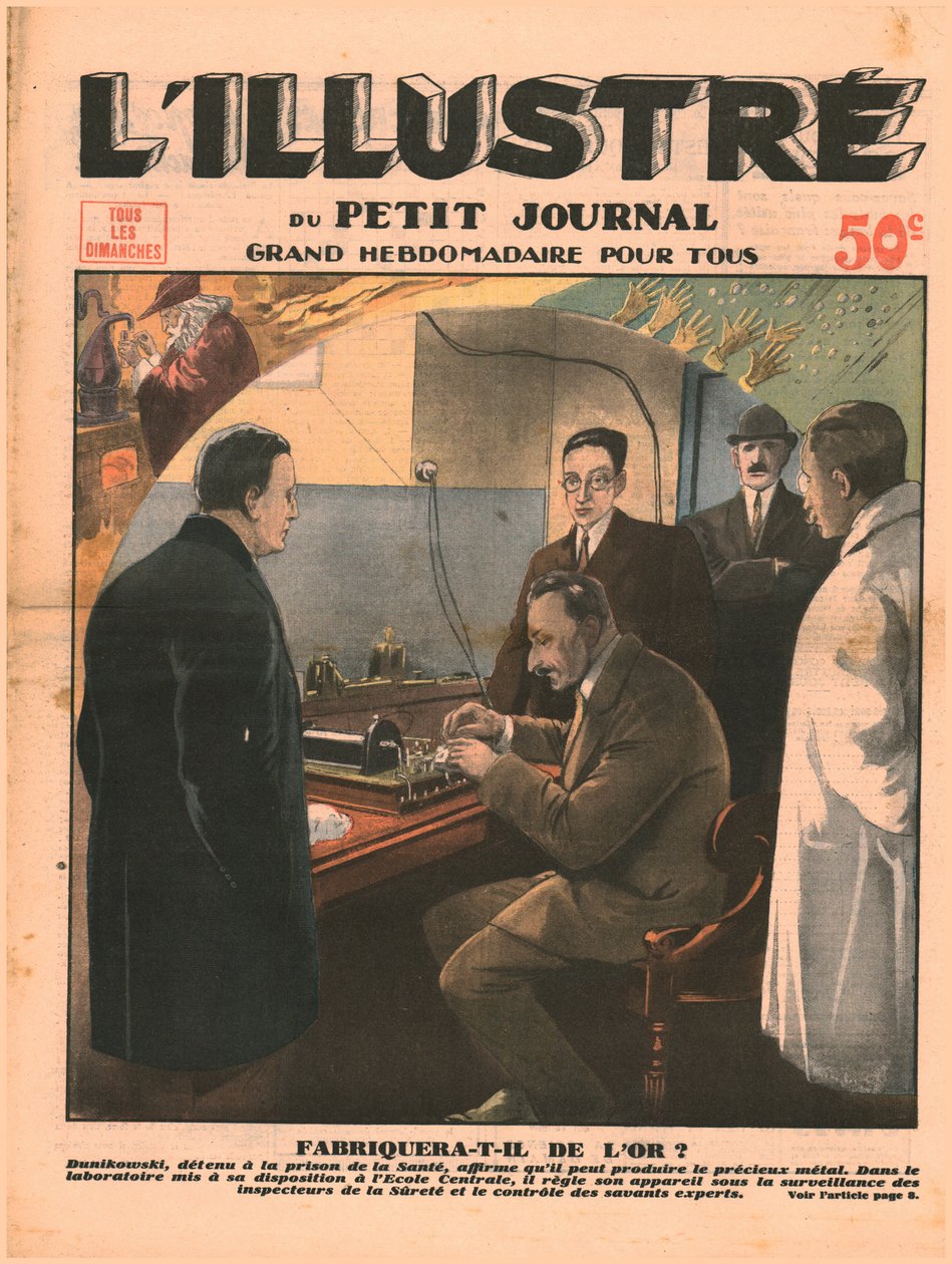 Vyrobí zlato, 1932. od Unbekannt