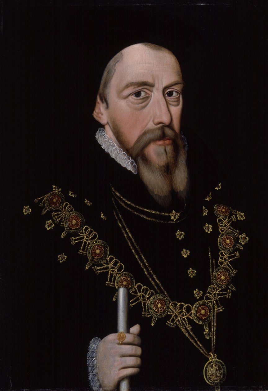 William Cecil, 1. baron Burghley 1521-1598, po roce 1572 od Unbekannt