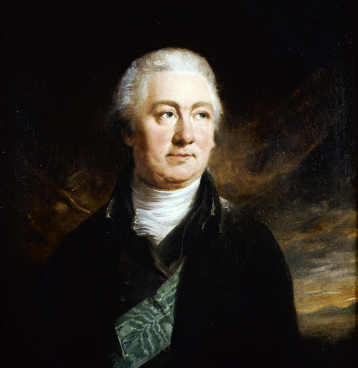 William Chalmers, švédský obchodník a svobodný zednář, konec 18. nebo začátek 19. století od Unbekannt