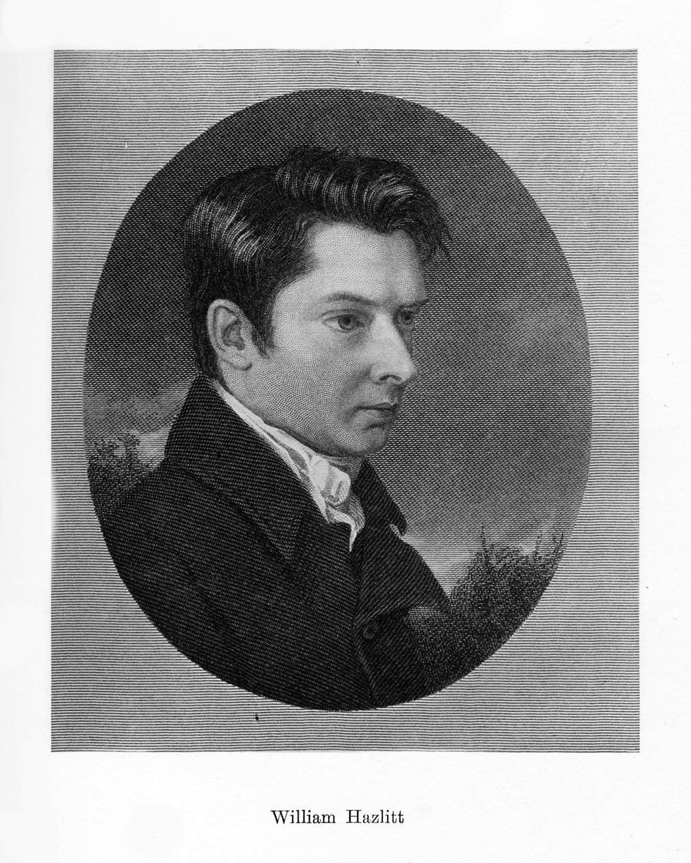 William Hazlitt, anglický spisovatel, 19. století od Unbekannt