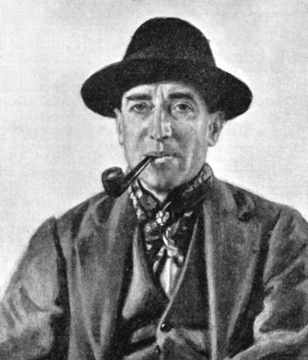 William Henry Davies 1871-1940, velšský básník a spisovatel, počátek 20. století. od Unbekannt
