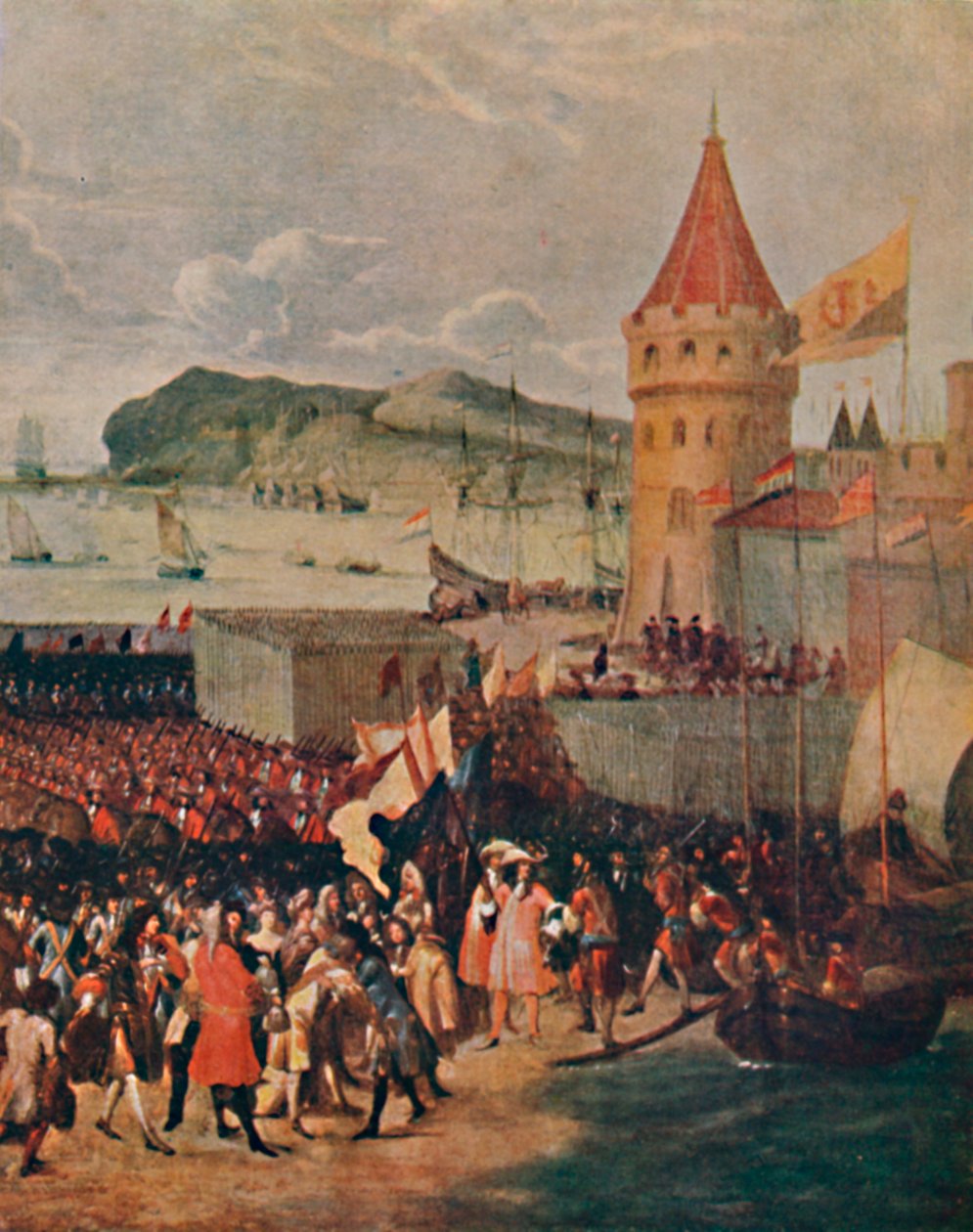 Přistání Williama III v Brixhamu, 1903 od Unbekannt