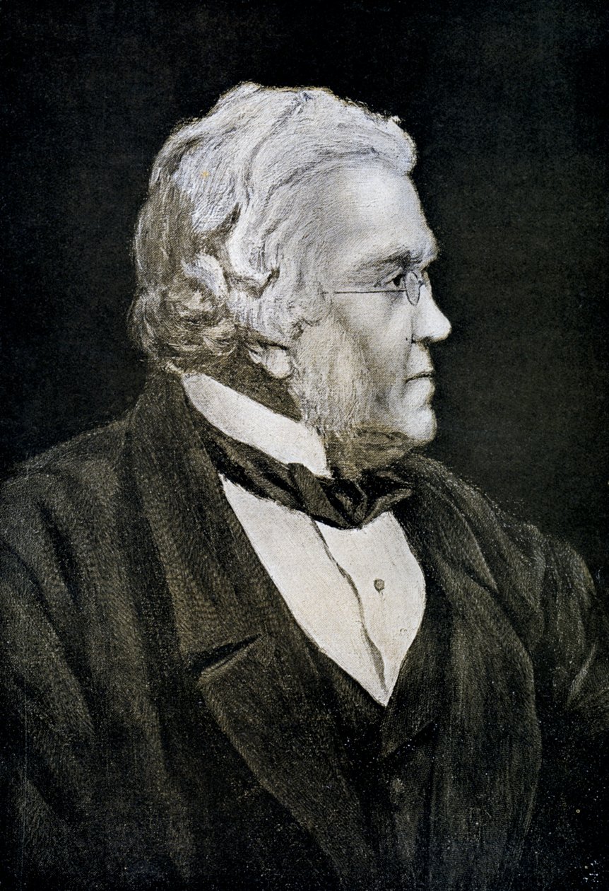 William Makepeace Thackeray, anglický romanopisec 19. století, 1911 od Unbekannt