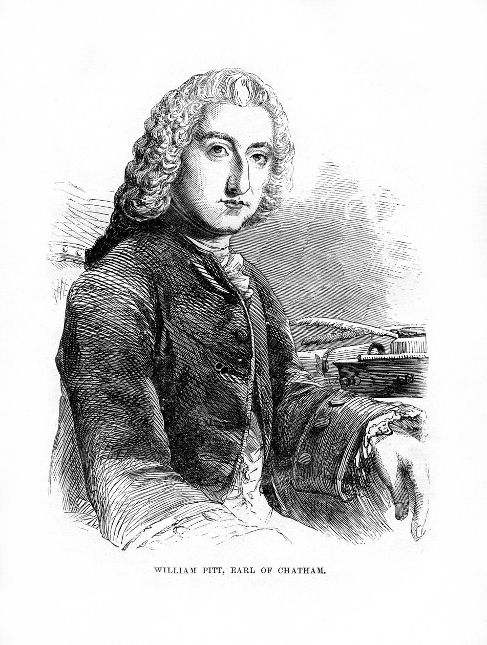William Pitt, 1. hrabě z Chathamu, britský whigský státník, 1872 od Unbekannt