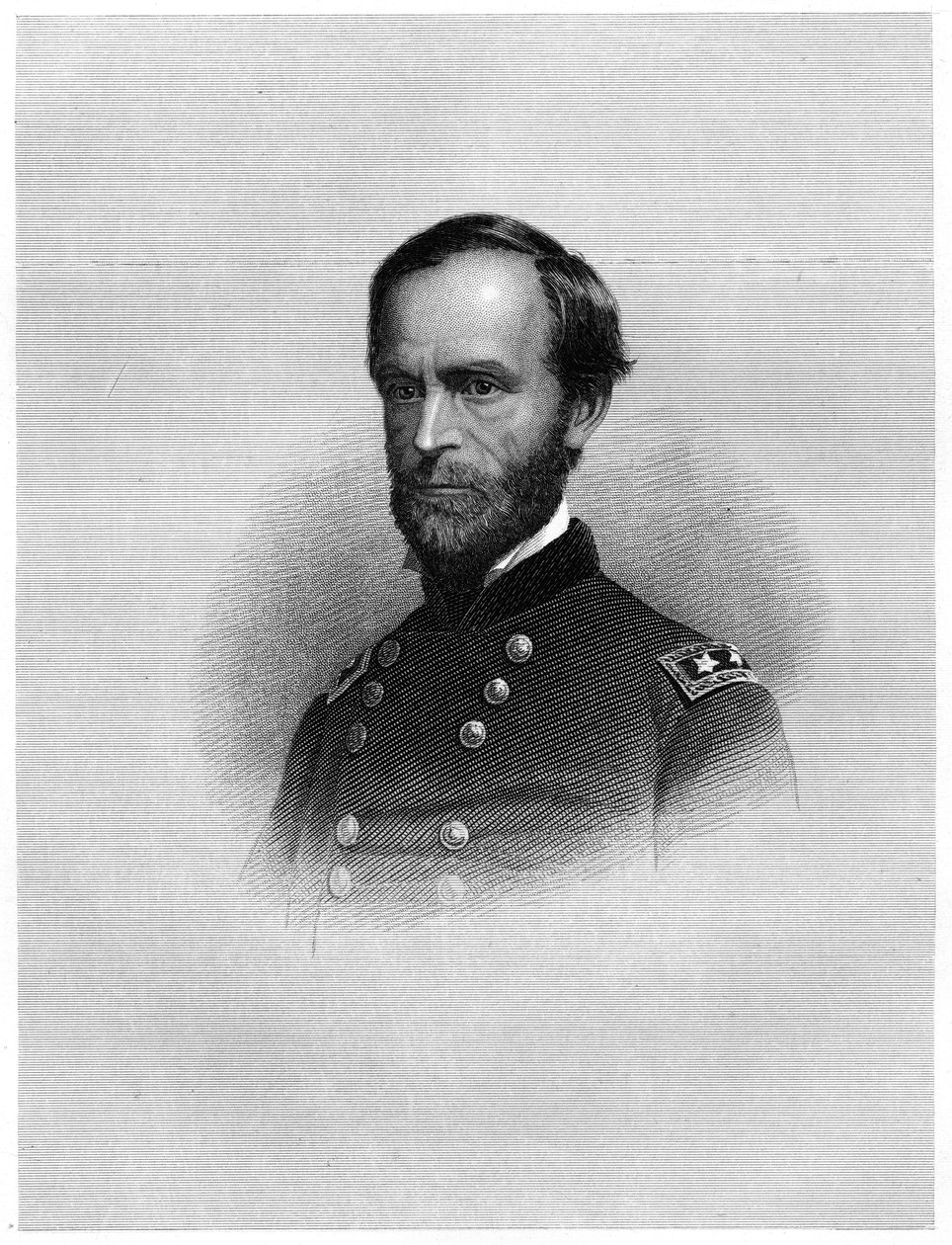 William Tecumseh Sherman , americký voják, obchodník, pedagog a autor, 1872 od Unbekannt