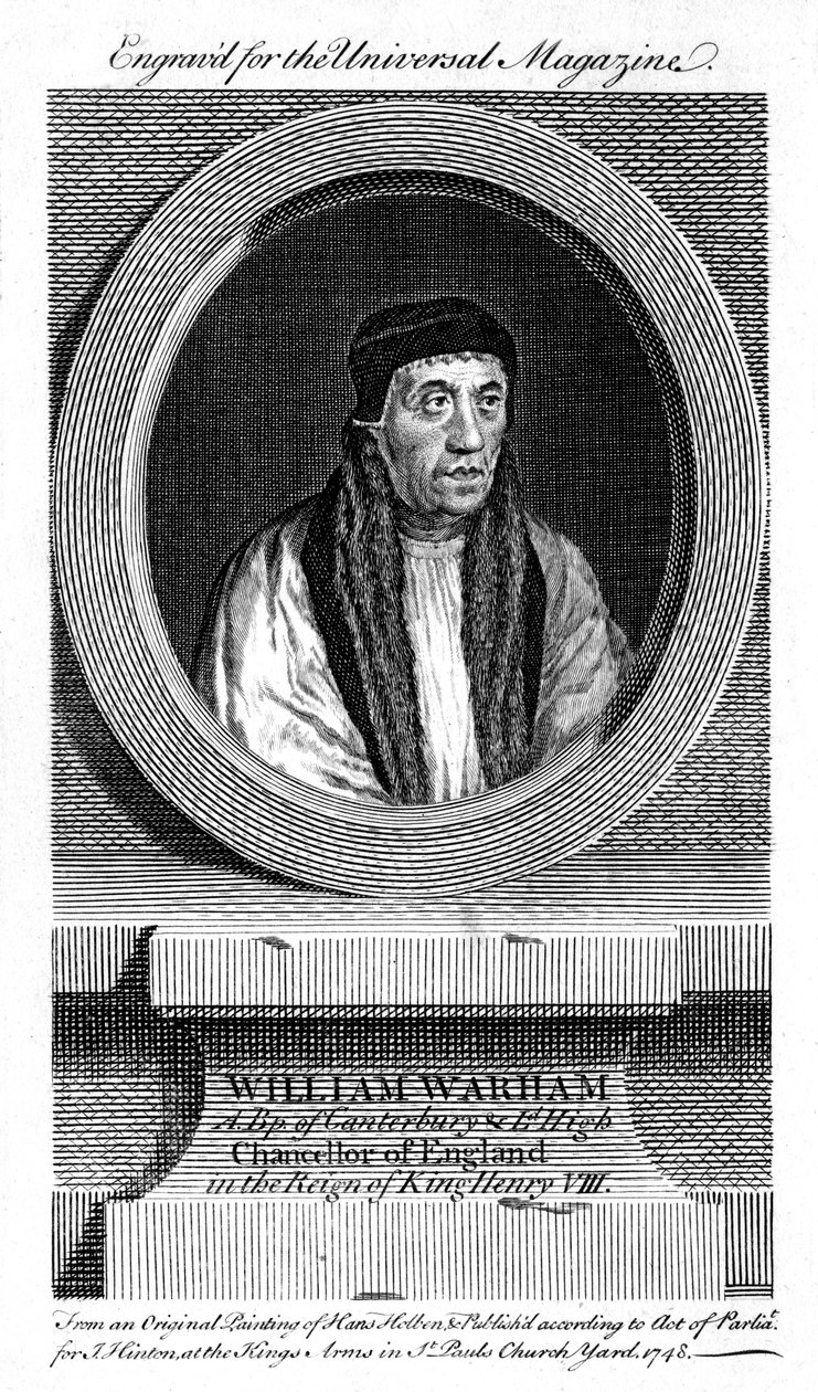 William Warham, arcibiskup z Canterbury, 1748 od Unbekannt
