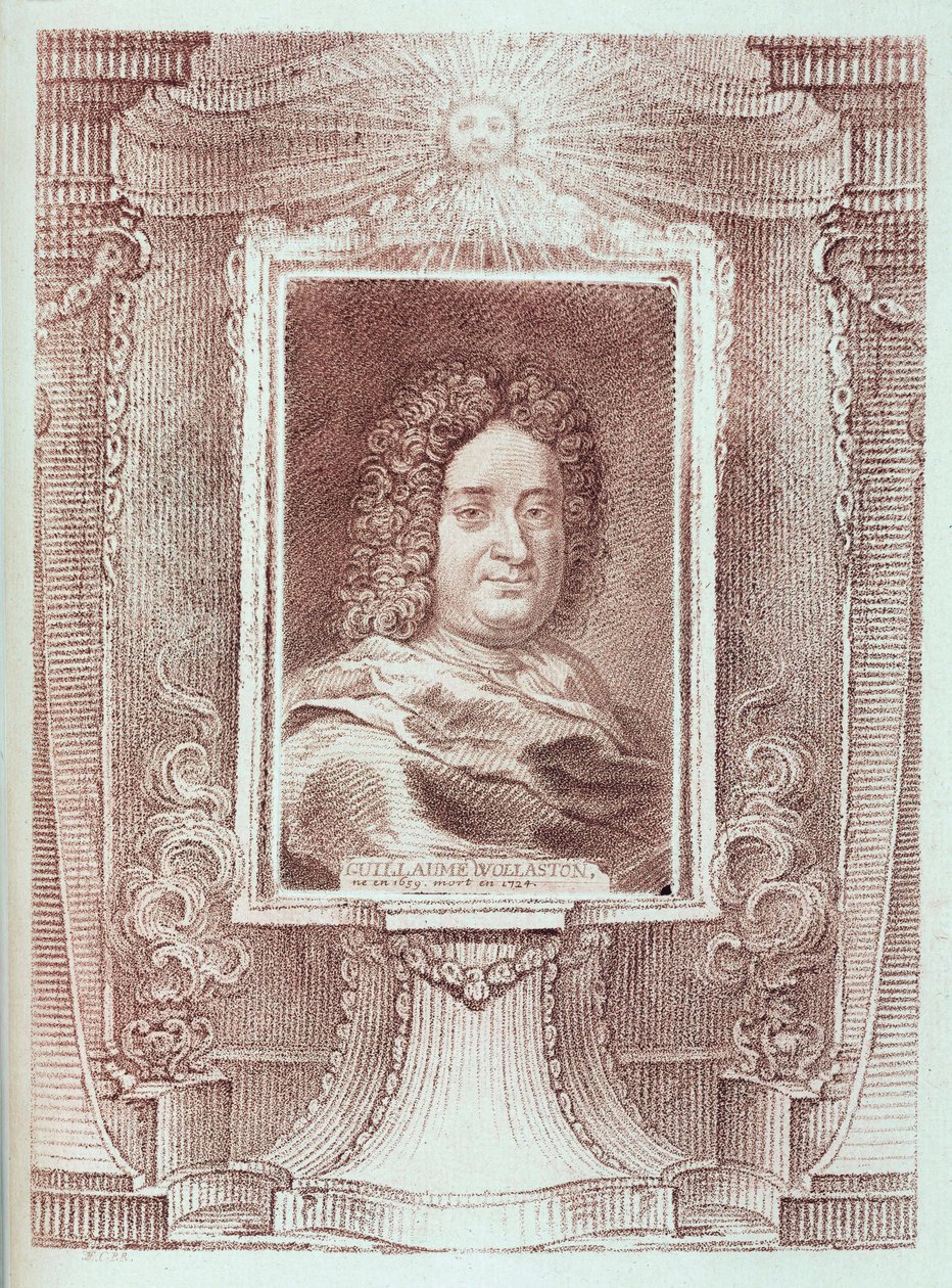 William Wollaston, anglický filozof, c 1700 od Unbekannt