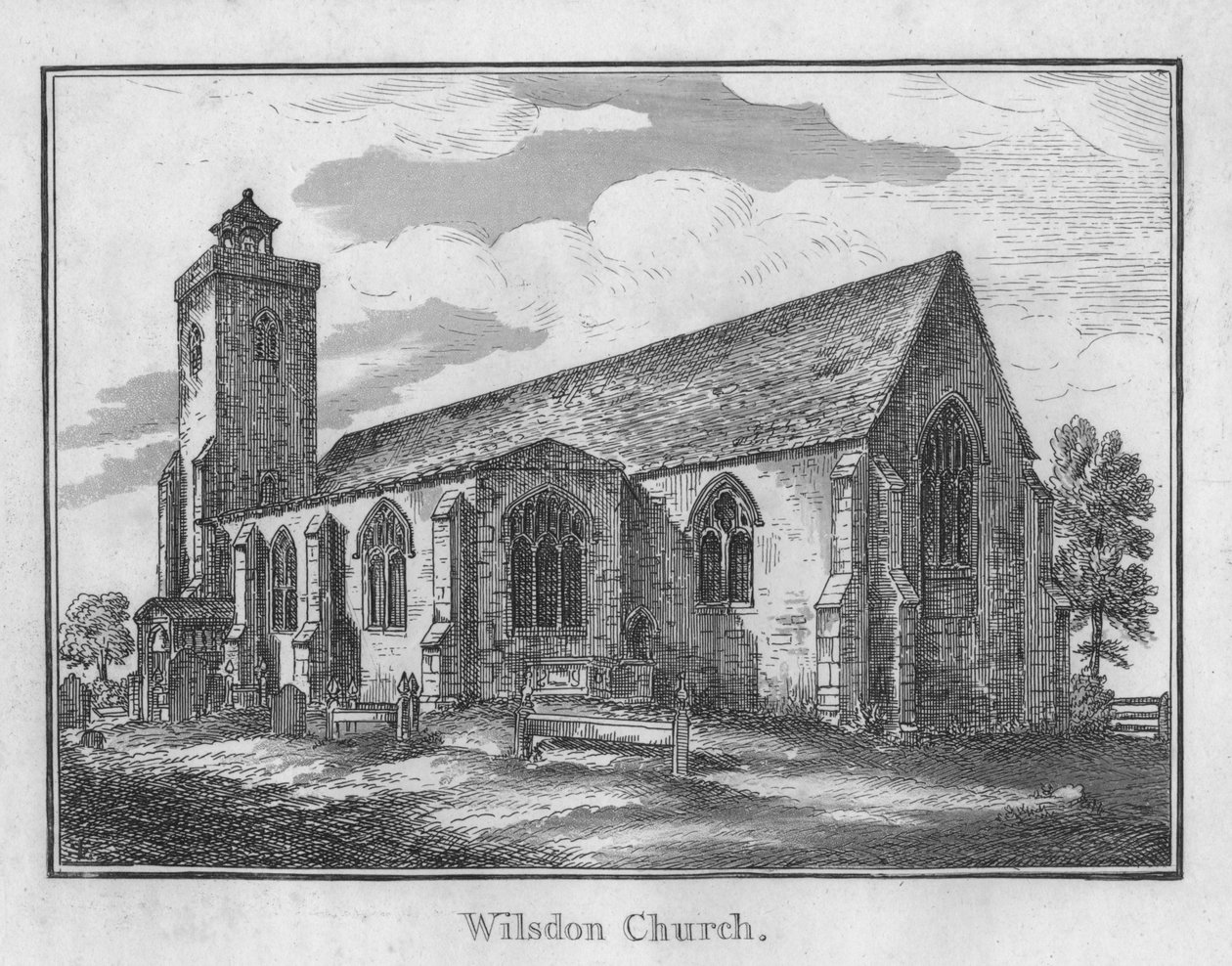Wilson Church, c1792 od Unbekannt