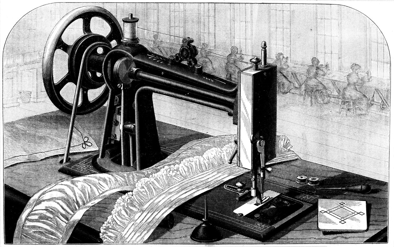 Šicí stroj Wilson, 1880 od Unbekannt