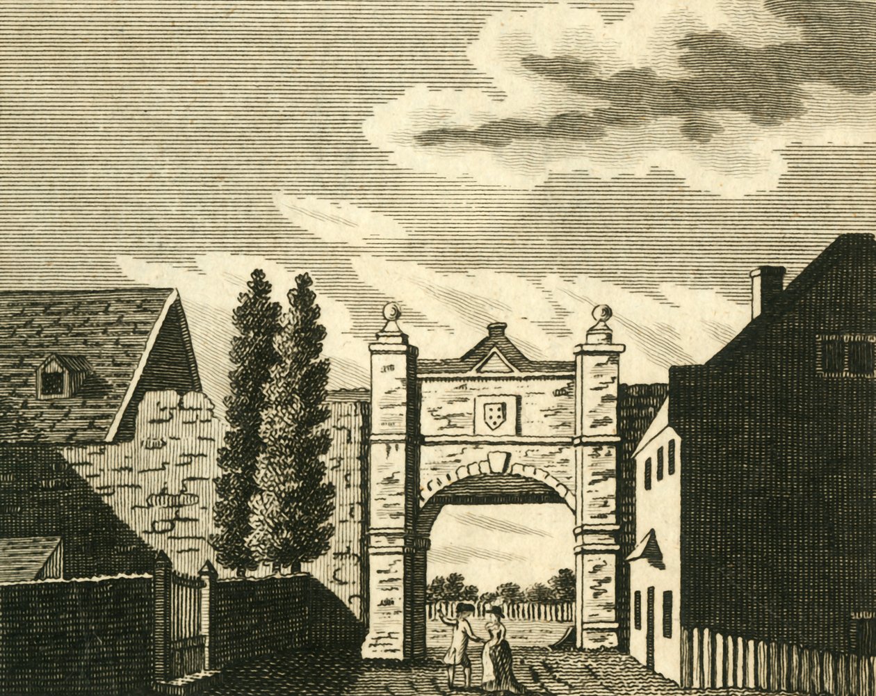 Wincheap Gate, v Canterbury, c1786. od Unbekannt