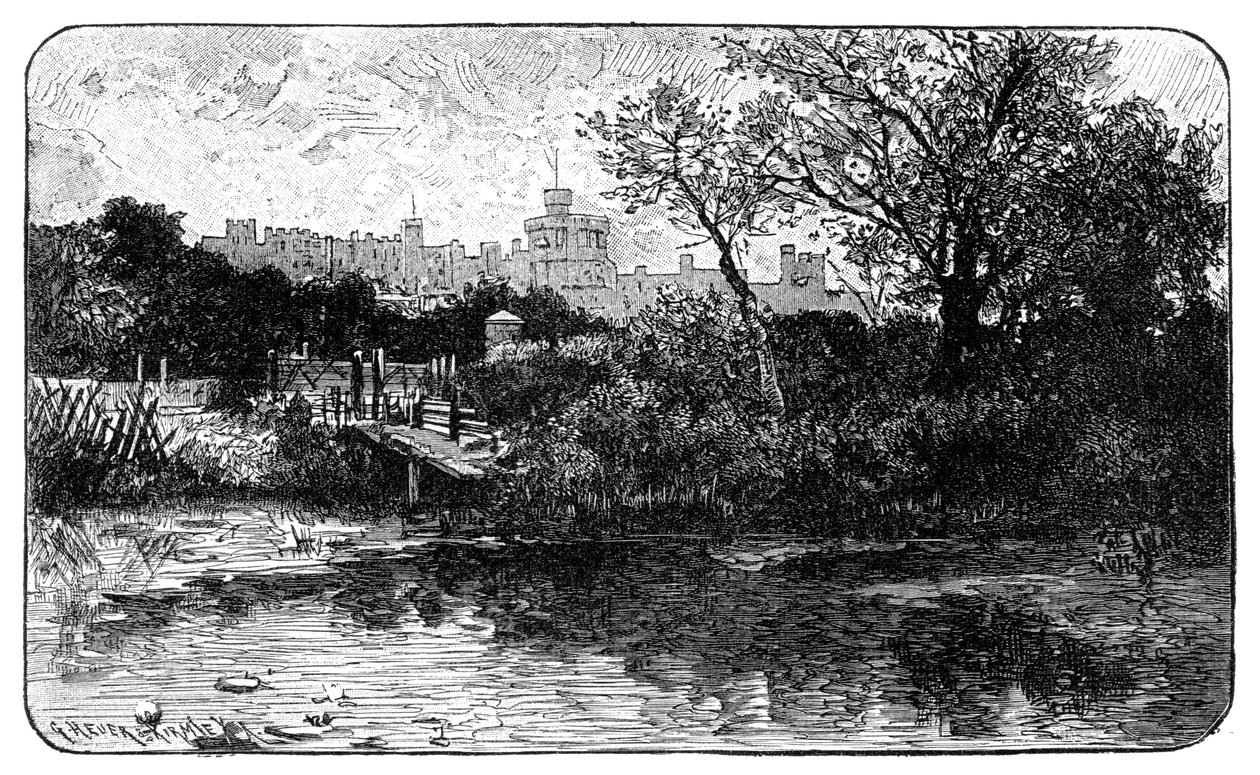 Hrad Windsor, Berkshire, 1900 od Unbekannt