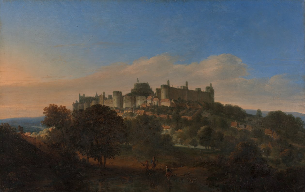 Hrad Windsor z jihu, po roce 1681. od Unbekannt