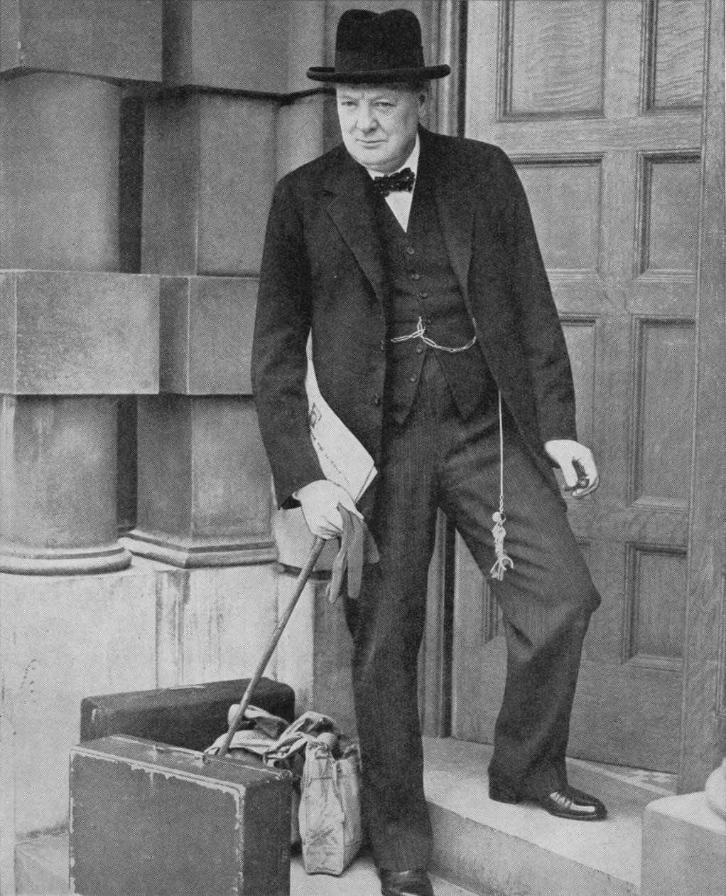 Winston Churchill u admirality, 1939, 1940 od Unbekannt