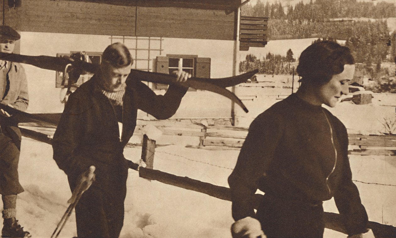 Zimní sport, Rakousko, 1935, 1937 od Unbekannt