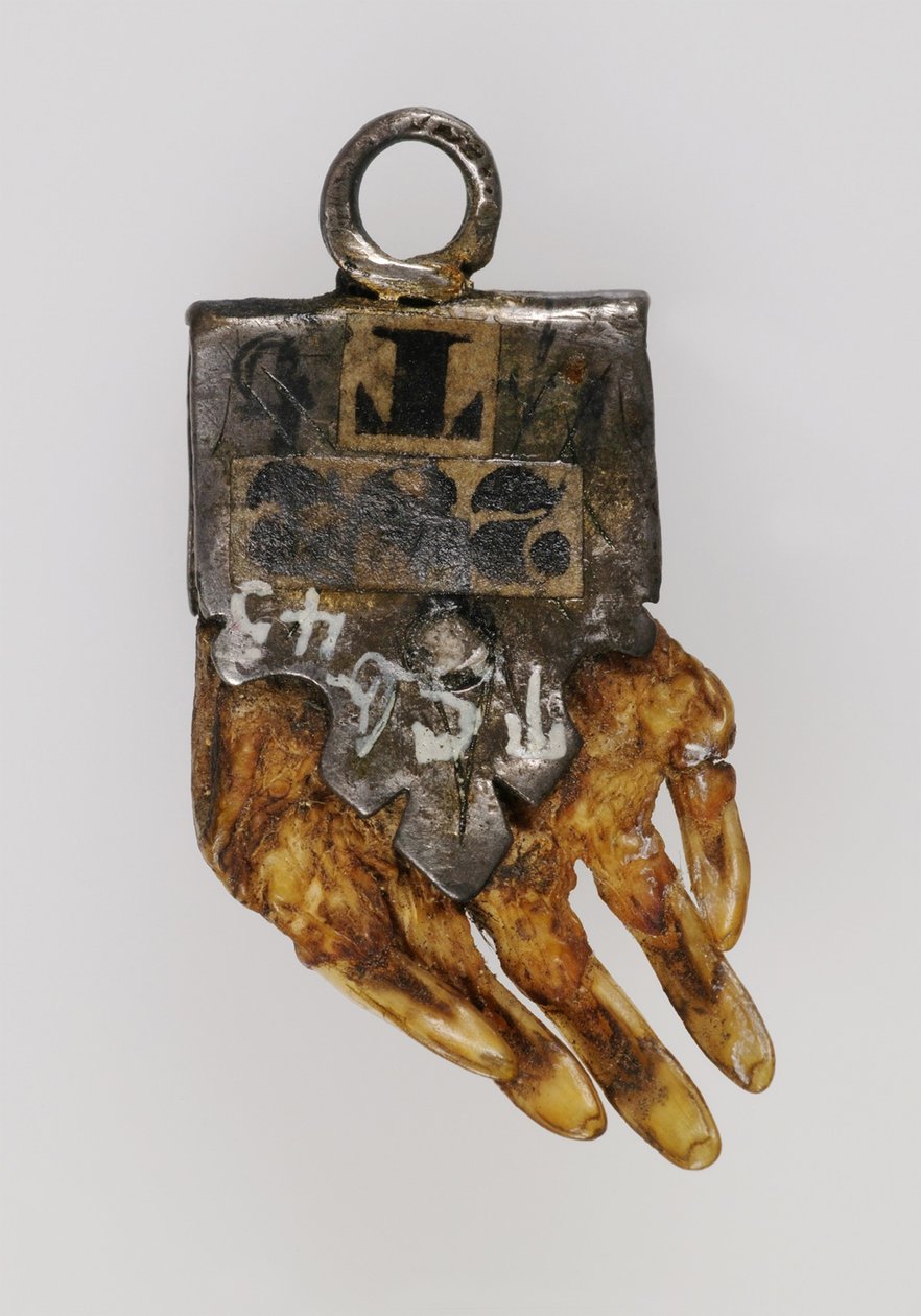 Amulet krtků čarodějnic, 18. století od Unbekannt