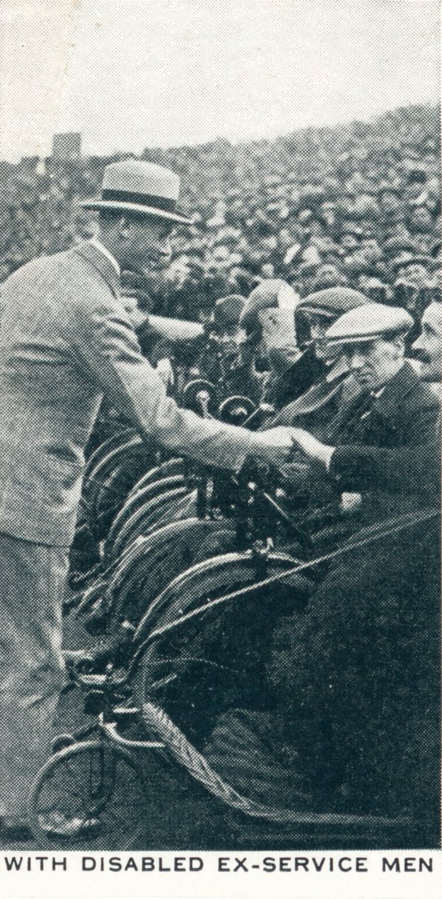S postiženými bývalými vojáky, 1922 1937 od Unbekannt