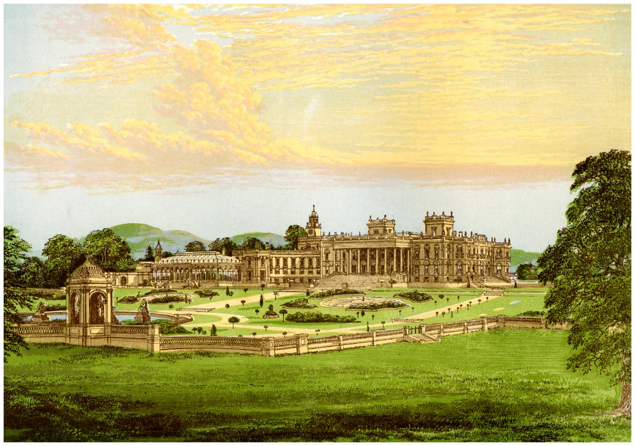 Witley Court, Worcestershire, domov hraběte z Dudley, c1880 od Unbekannt