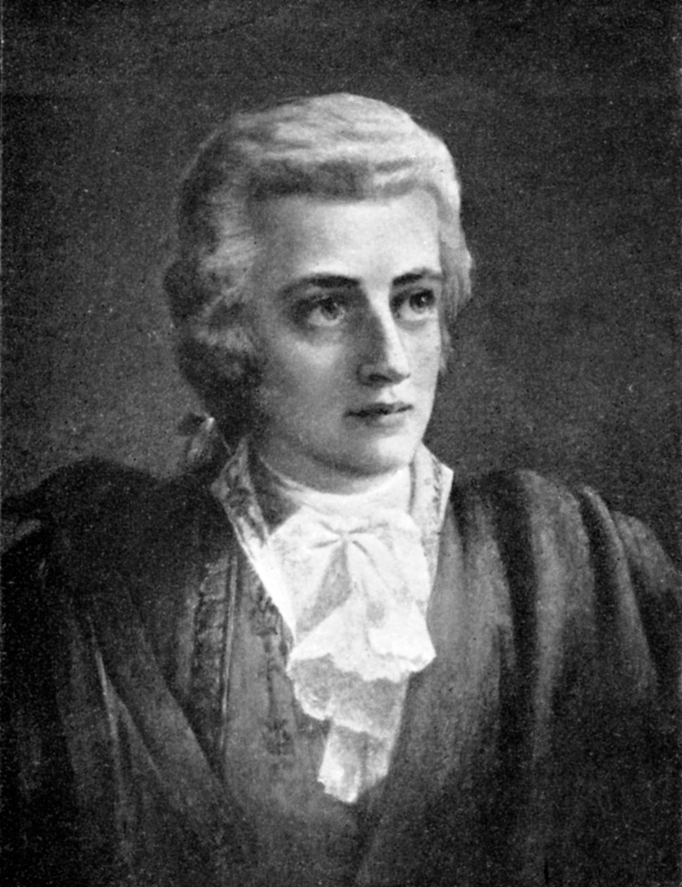 Wolfgang Amadeus Mozart, 1756-1791, skladatel, 1909 od Unbekannt