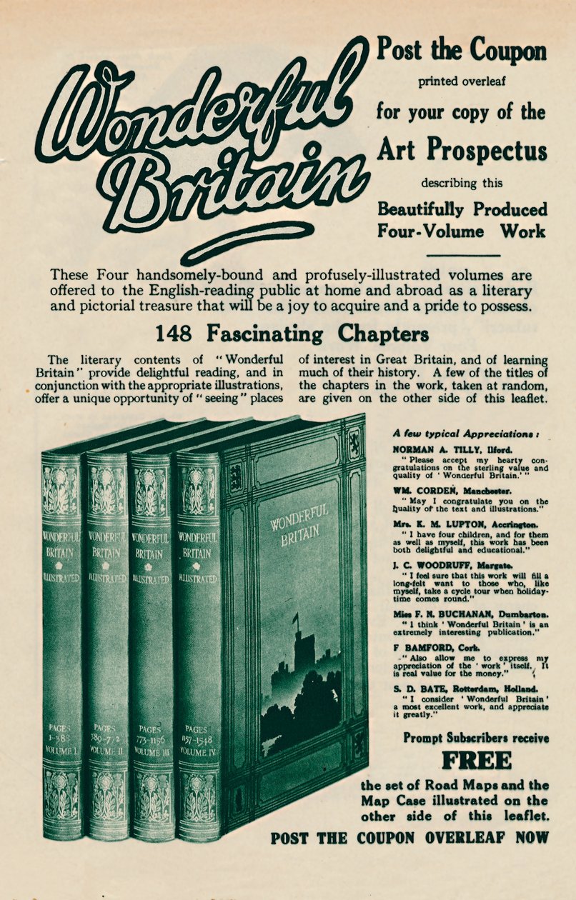 Úžasná reklama na britskou knihu, 1935 od Unbekannt