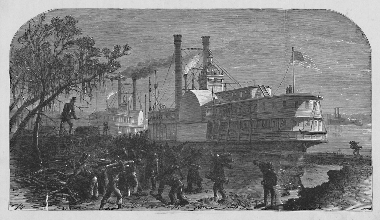 Wooding Up, 1883 od Unbekannt
