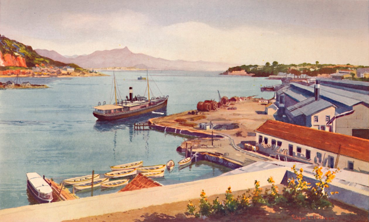 Workshops of the Lloyd Brasileiro Steamship Company, 1914 od Unbekannt