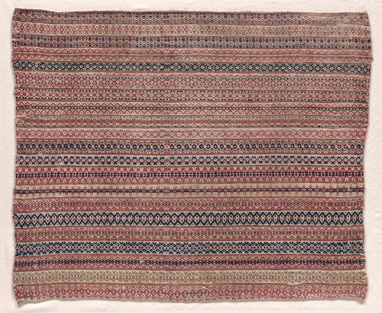 Woven Wool Textile, počátek 19. století. od Unbekannt