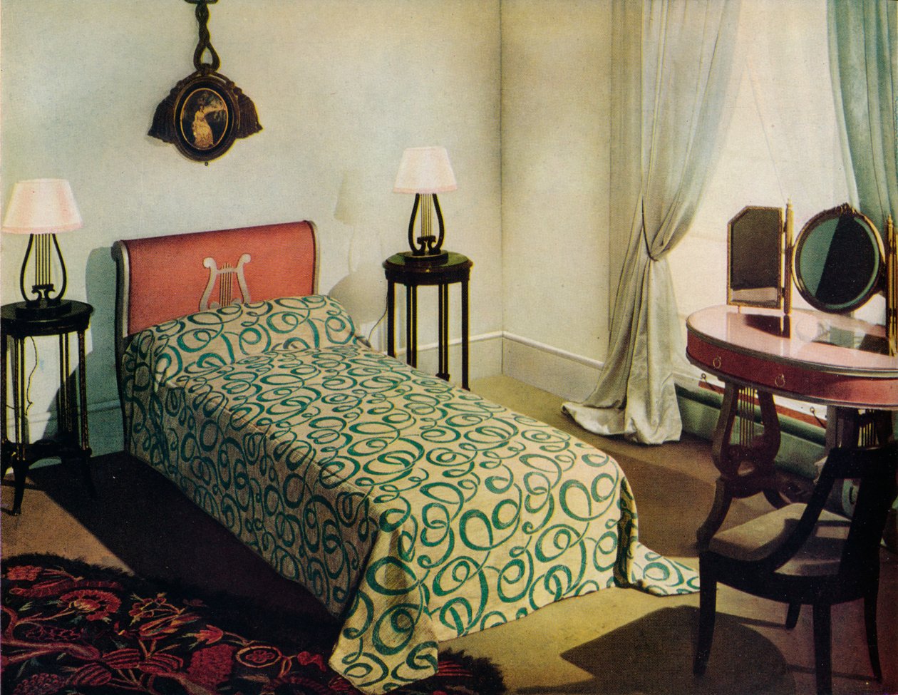 Tkaný bavlněný přehoz od Vantona Textiles Ltd., 1941 od Unbekannt