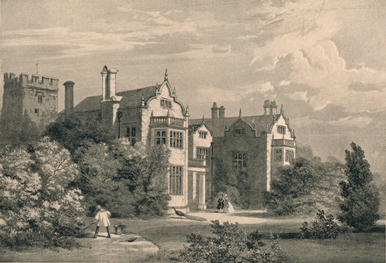 Wroxall Abbey, Warwickshire, 1915 od Unbekannt