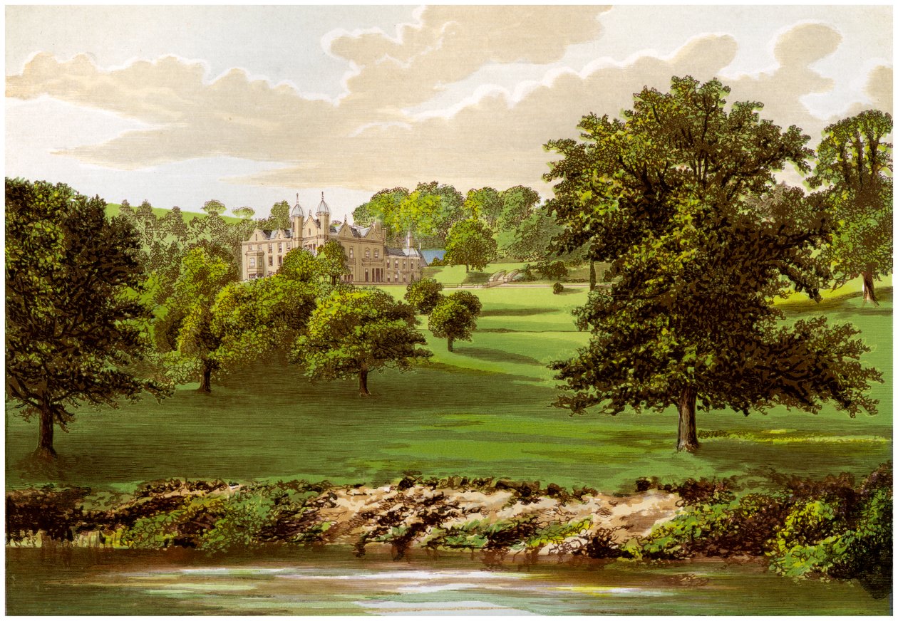Wyaston Leys, Herefordshire, domov rodiny Bannerman, c1880 od Unbekannt